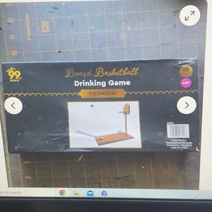 Adult Premium 10 Piece Basketball Board Drinking Game